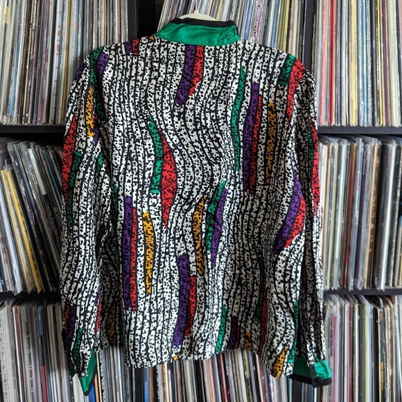 Vintage Abstract Frank Young Blouse - Picture 3 of 3